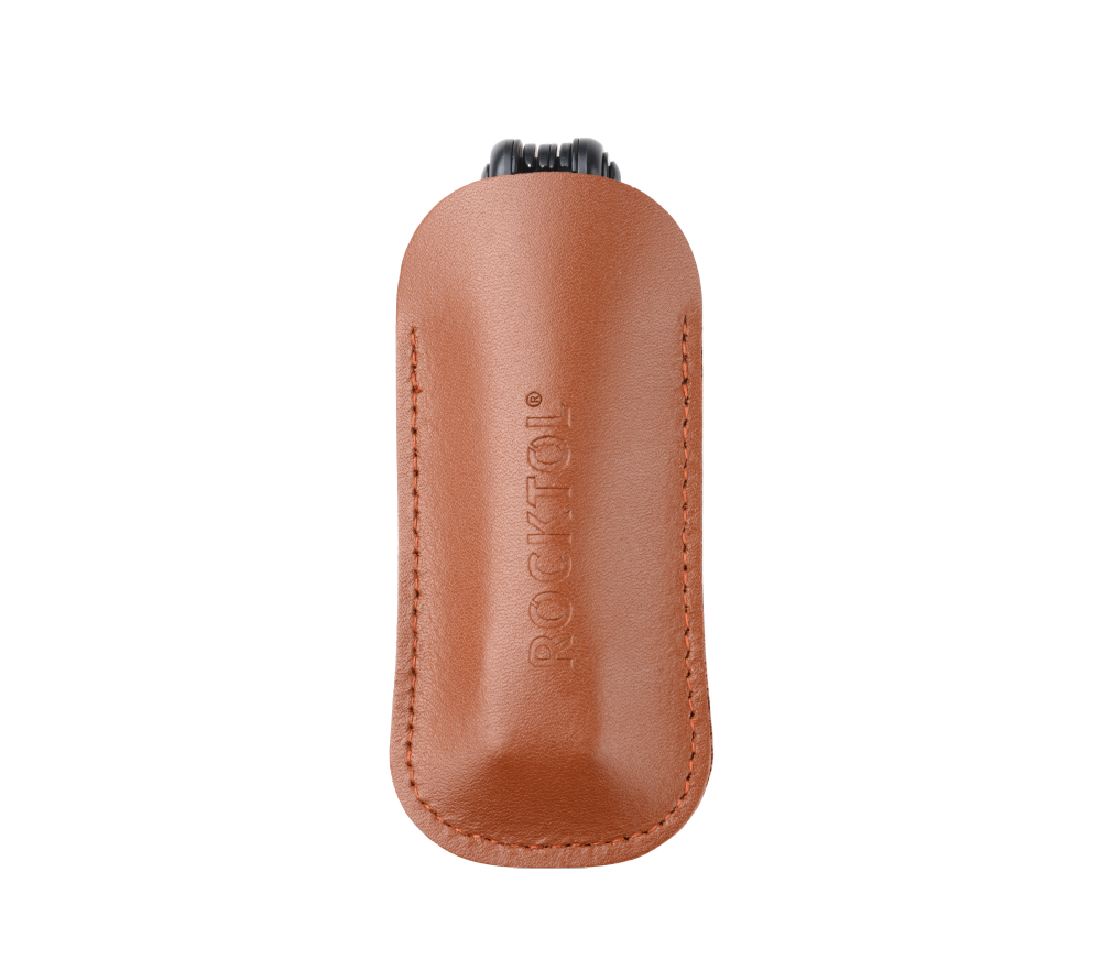 ROCKTOL Leather Sheath Brown Color Slim Design (Fit ST02 and ST02B)