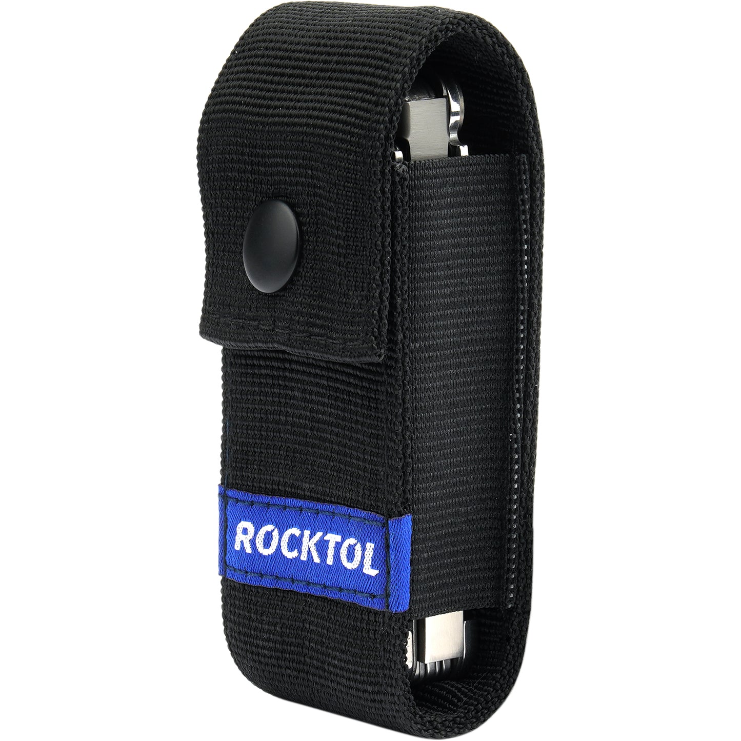 ROCKTOL Multitool Sheath, Premium Nylon Snap Sheath for Belt, Single Pocket for Multitool 4.2 inch